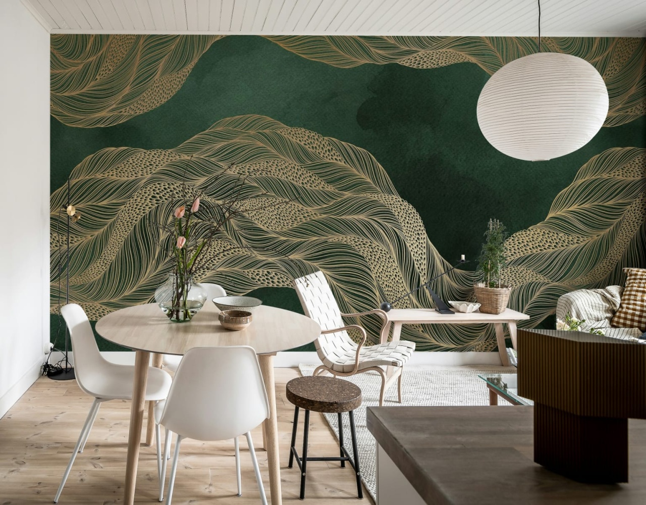 Fototapet, Opulence Flow, Jade, Rebel Walls