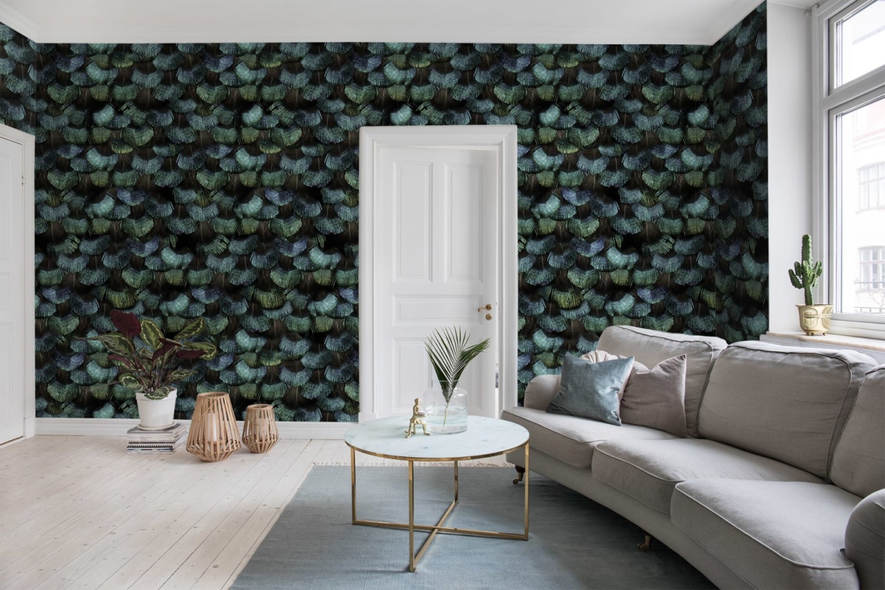 Fototapet, Peacock Plumage, Rebel Walls — imaginea 3
