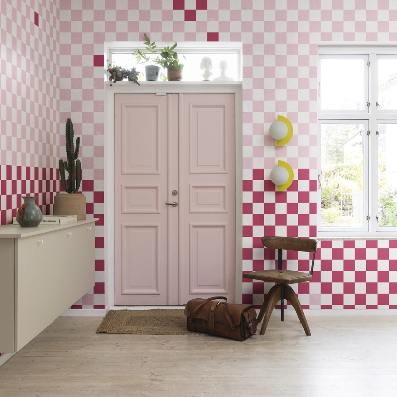 Fototapet, Pixels, Magenta, Rebel Walls - 3