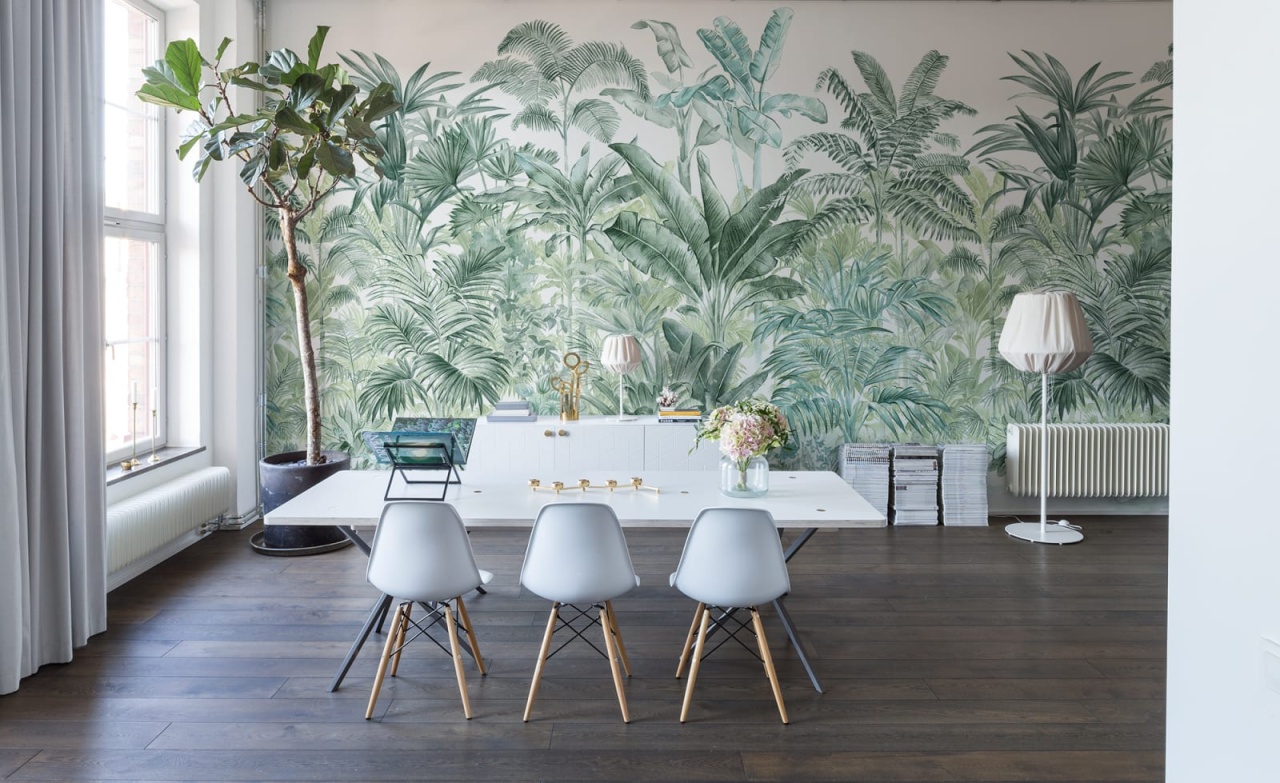 Fototapet, Pride Palms, Emerald, Rebel Walls - 5