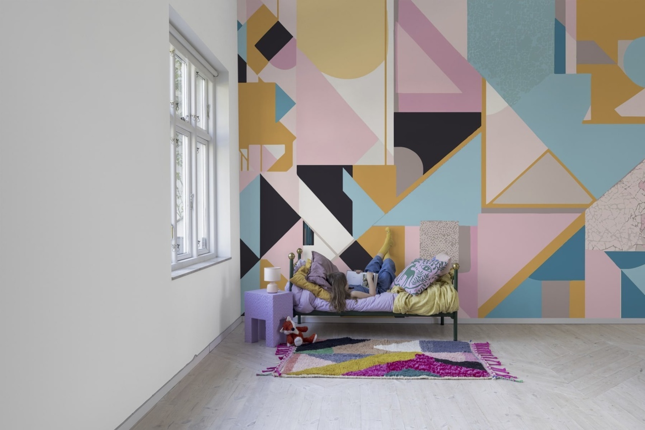 Fototapet, Retro Forms, Multi, Rebel Walls - 3