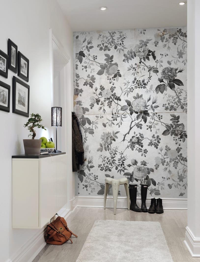 Fototapet, Rosegarden, Black, Rebel Walls - 3