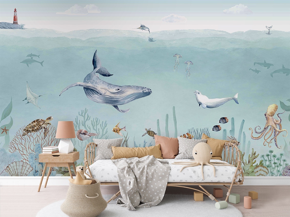 Fototapet Secret Sealife, Kikki Belle - 4