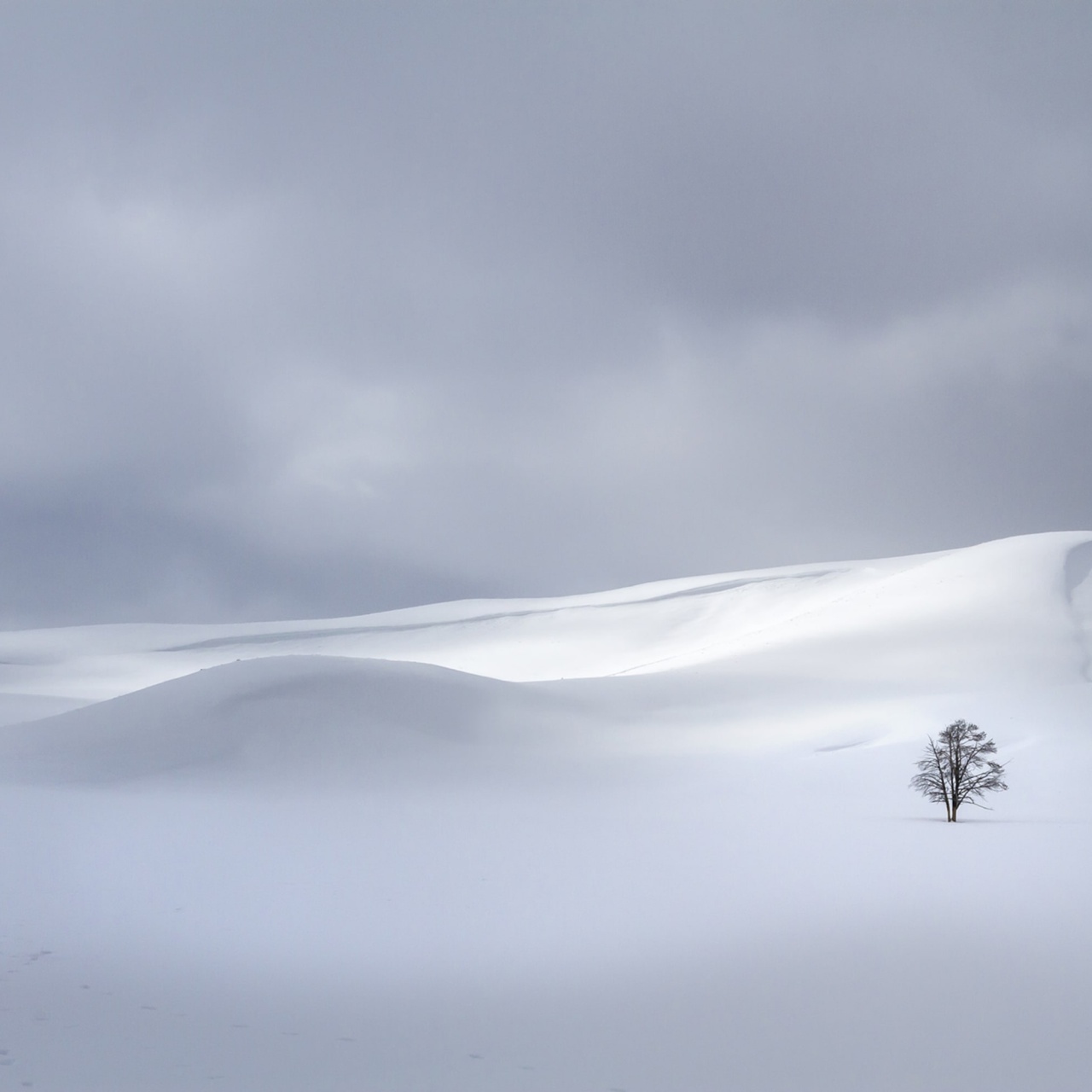 Fototapet, Snowy Hills, Rebel Walls - 2