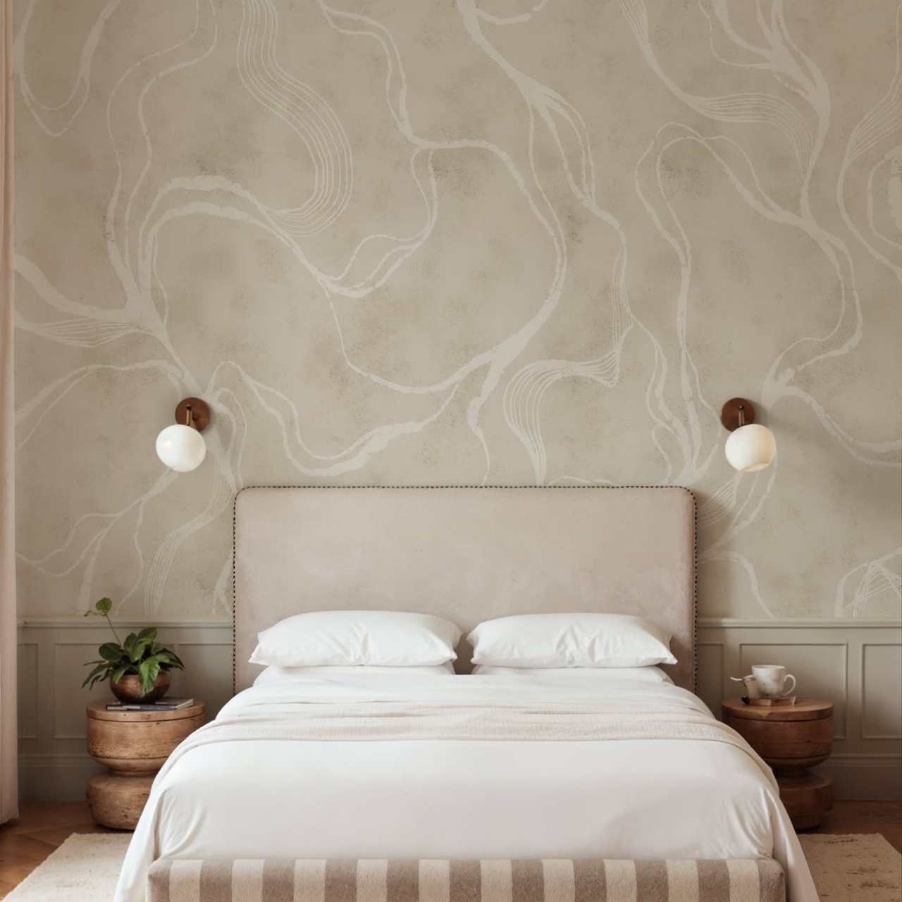 Fototapet, Soft Curve, Beige, Rebel Walls - 3