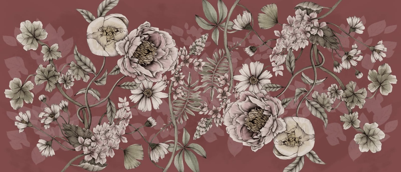 Fototapet, Spring Flower, Rust, Rebel Walls - 2