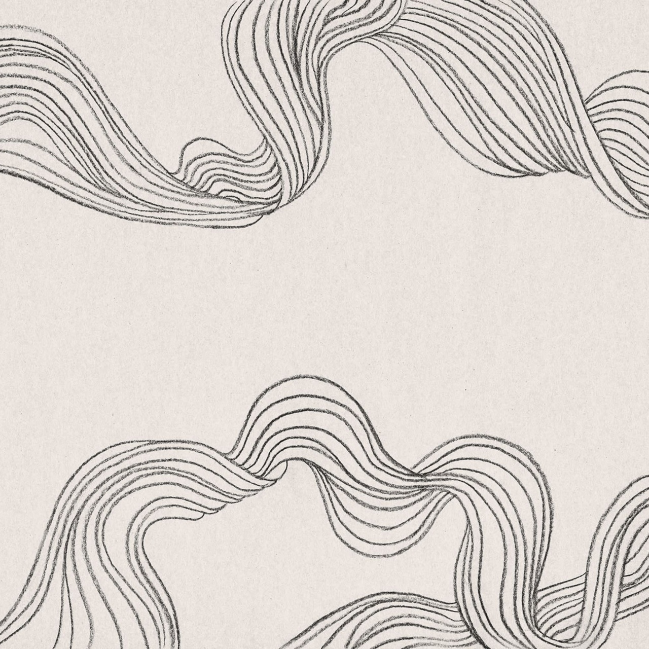 Fototapet, Stripes by Hand, Graphite, Rebel Walls - 2