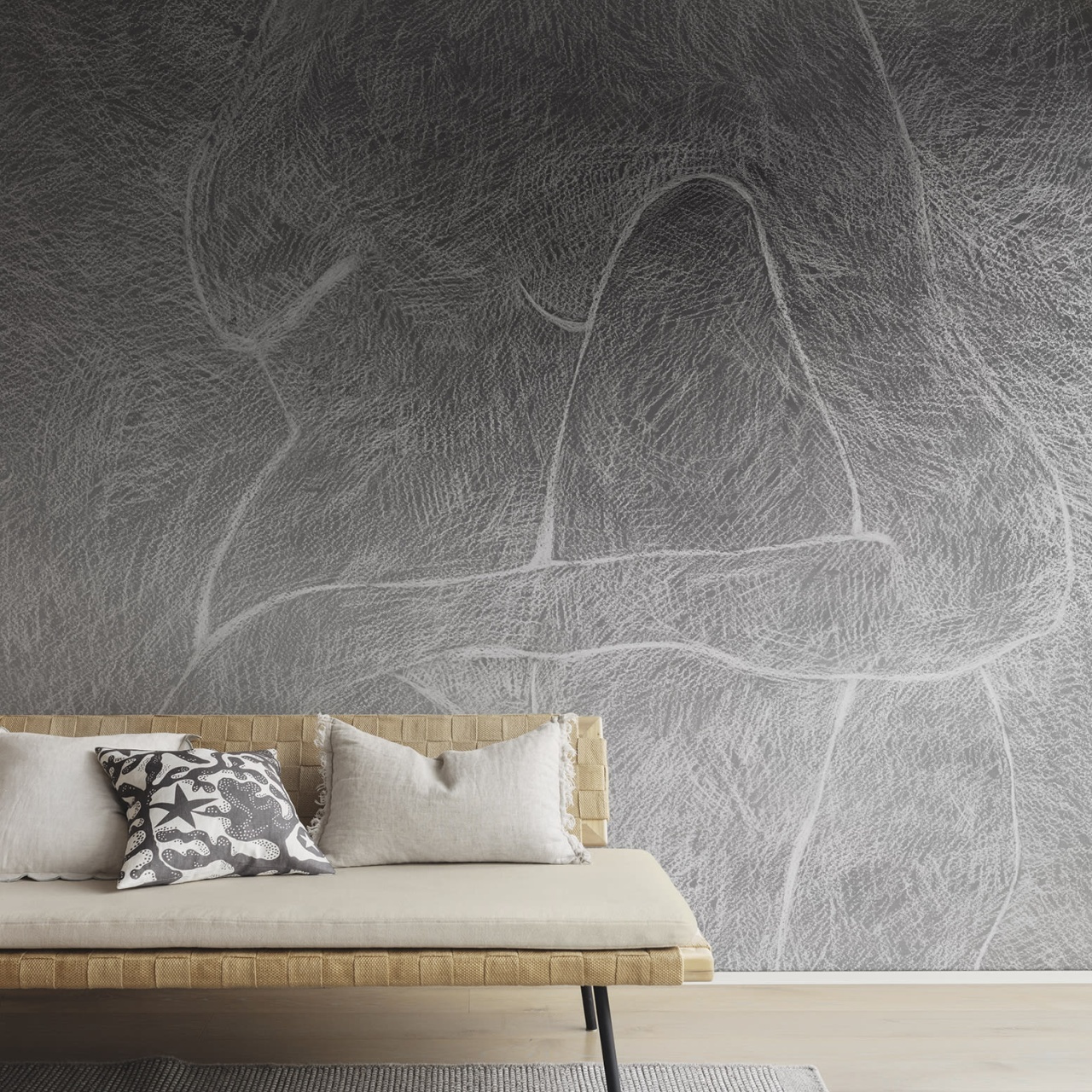 Fototapet, Subtle Figure, Black & White, Rebel Walls - 3