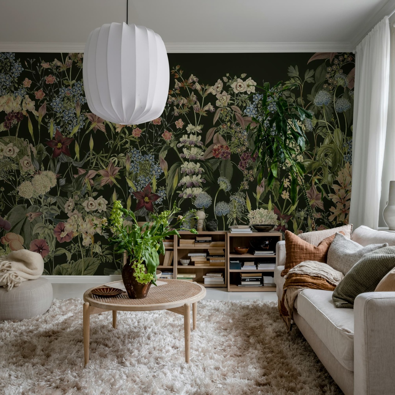 Fototapet, Summerland, Black, Rebel Walls