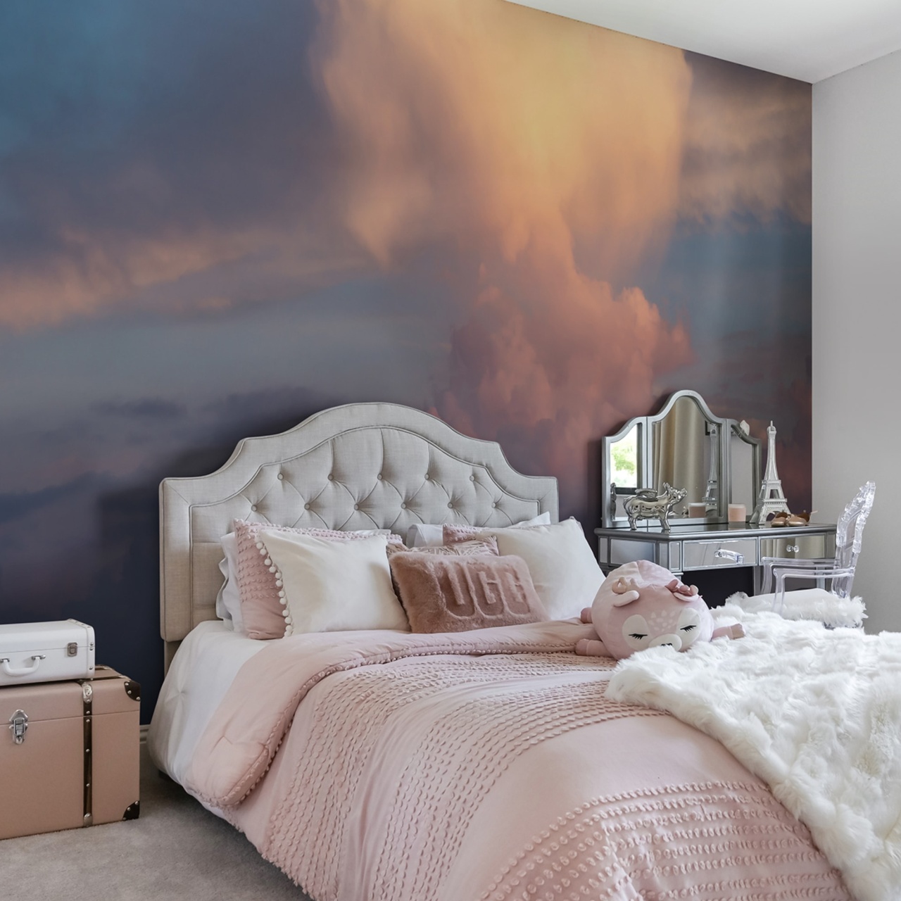 Fototapet, Sunset Clouds, Rebel Walls
