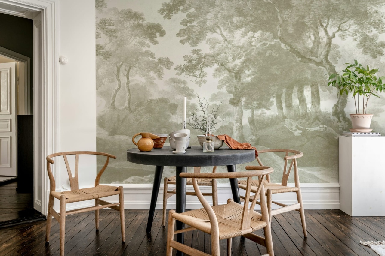 Fototapet, The Vintage Grove, Beige, Rebel Walls