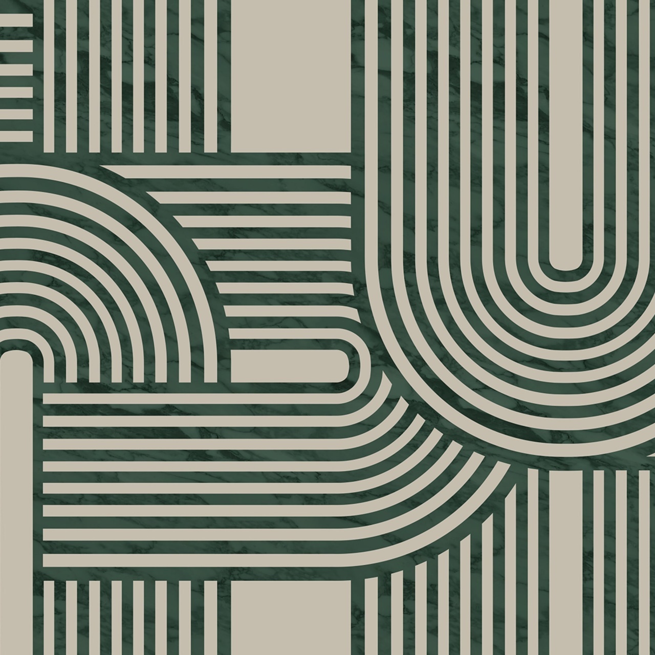 Fototapet, Twine, Moss, Rebel Walls - 2