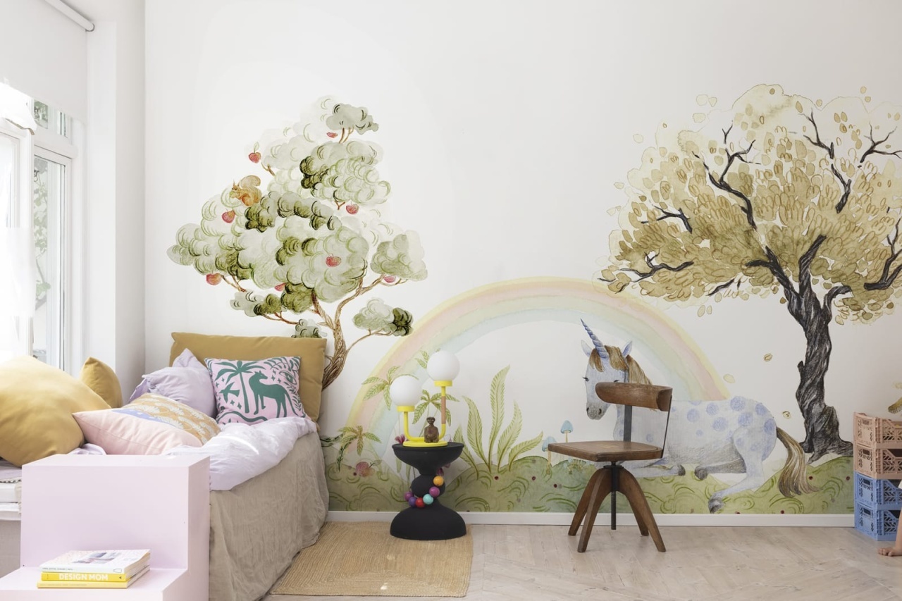 Fototapet, Unicorn Dream, Rainbow, Rebel Walls