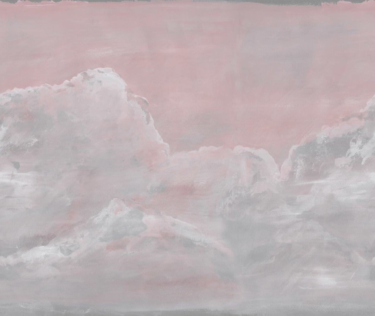 Fototapet, Up in the Clouds, Pink, Rebel Walls - 2