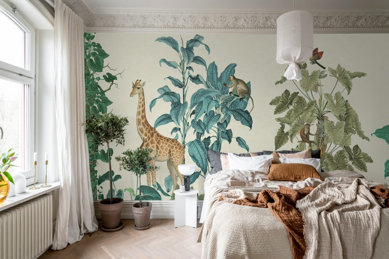 Fototapet, Wildlife Stroll, Multi, Rebel Walls