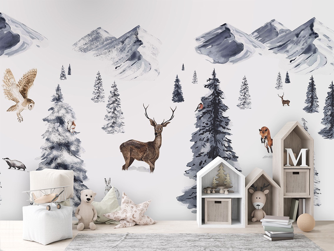 Fototapet Winter Wonderland, Kikki Belle - 4