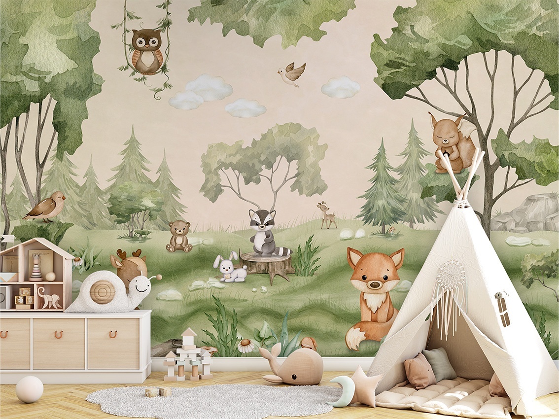 Fototapet Woodland Joy, Oliver Robins - 5