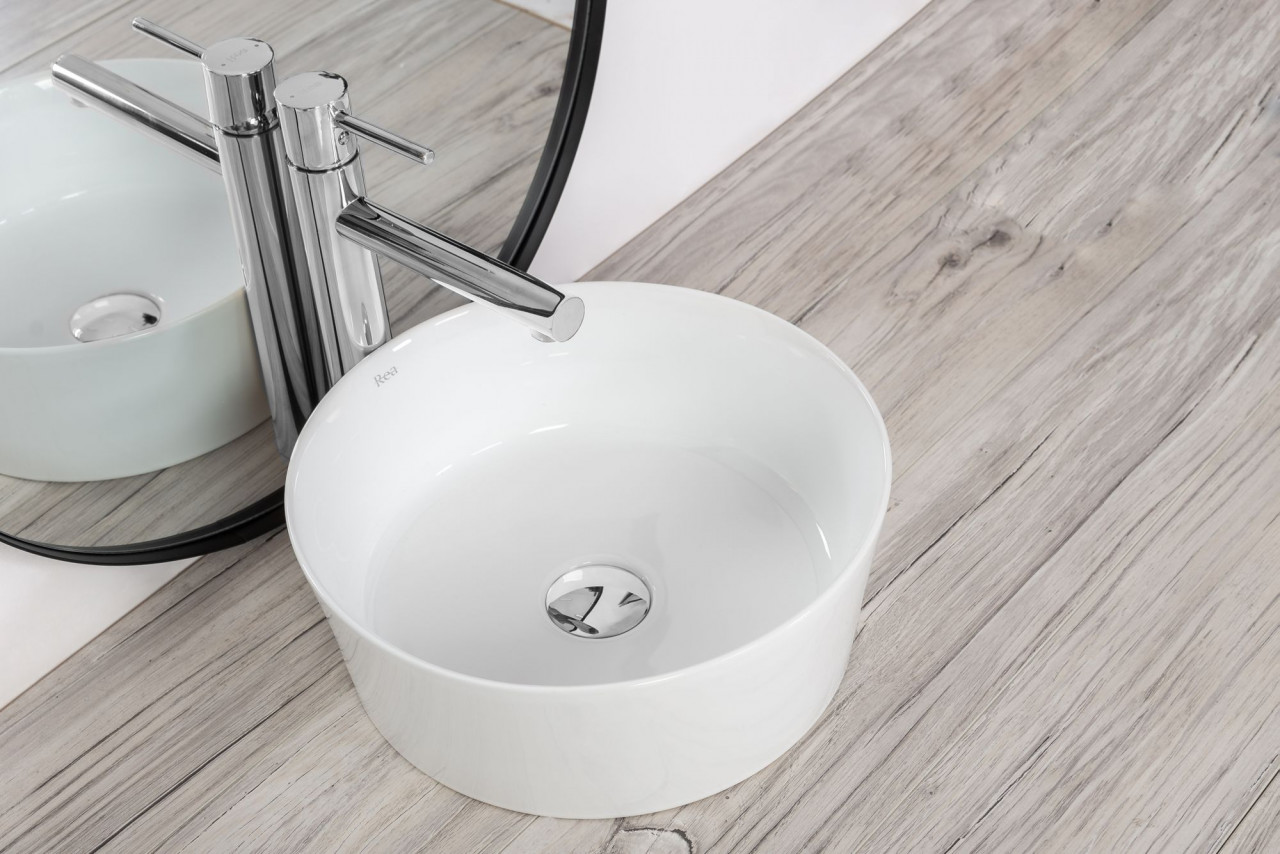 Lavoar pe blat Rea Ida White 36 cm - 5 | YEO