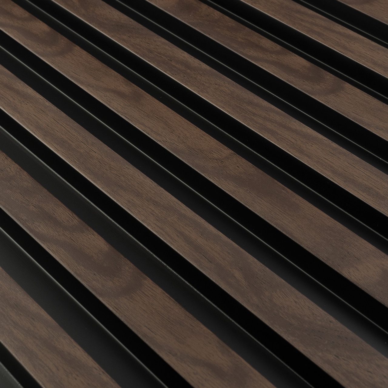 Panou riflat 3D Vasco, Walnut, 270x11.7cm, Lamelio - 2 | YEO