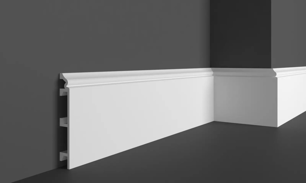 Plinta decorativa flex HCR509F - 12.9x1.9x244 cm