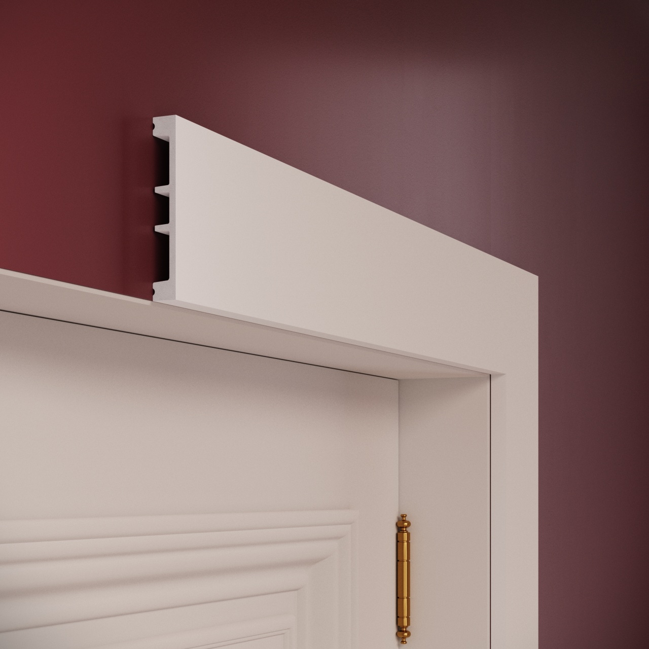 Plinta decorativa S9NEW - 8x1.5x200 cm - 3 | YEO
