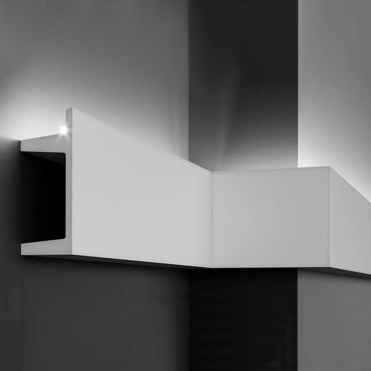 Profil scafa LED KF722 - 20.1x8x200 cm