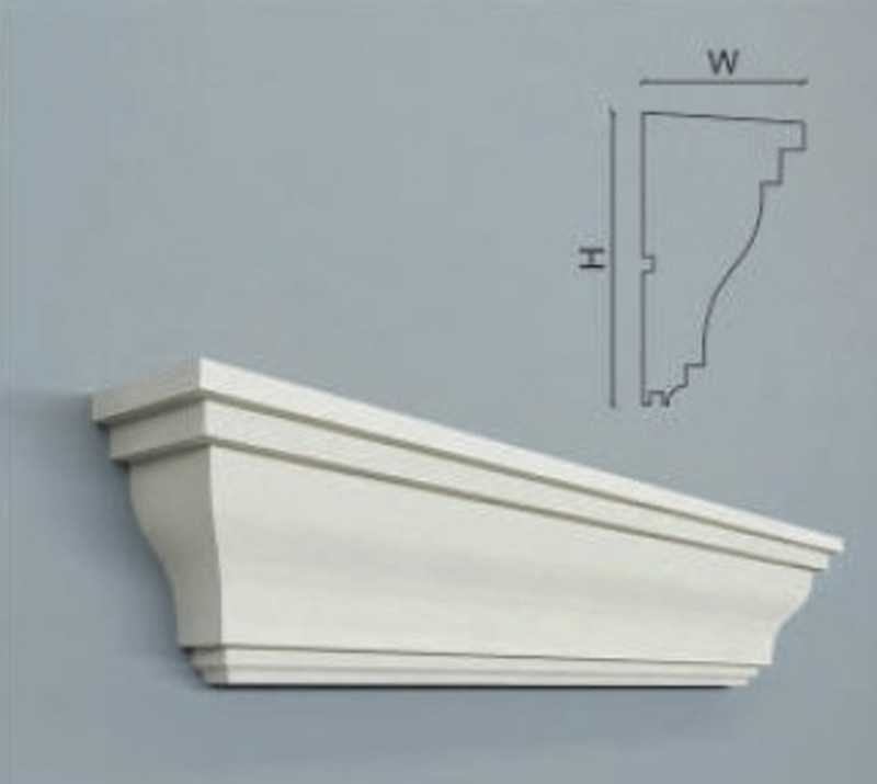 Solbanc exterior ST16 - 14x8x200 cm