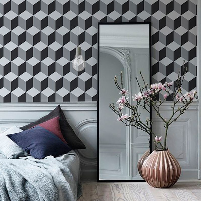 Tapet Black and White Cube, VLAdiLA - 2 | YEO
