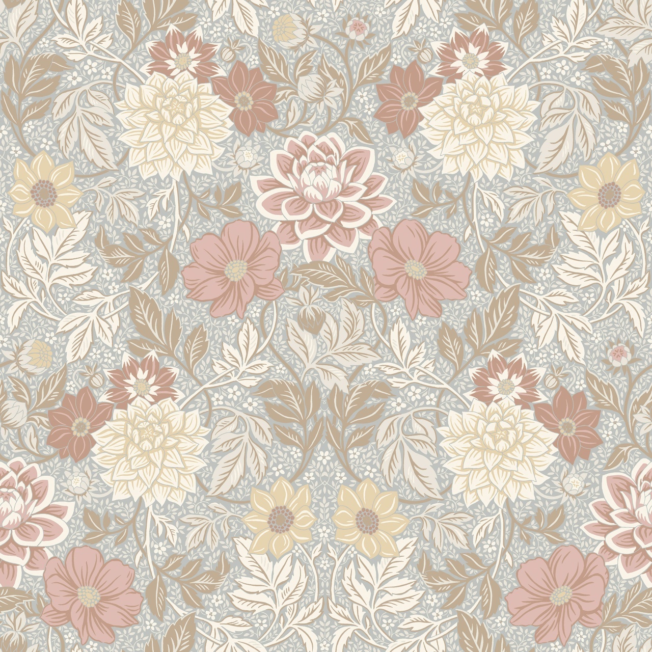 Tapet lavabil, Dahlia Garden 7692, 5.3mp / rola — imaginea 2