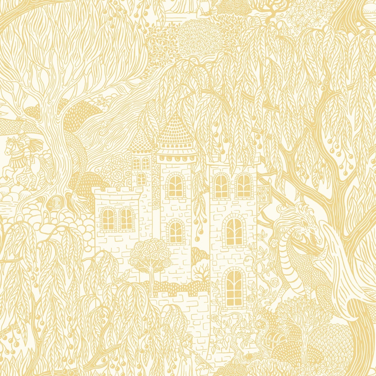 Tapet lavabil, Kingdom of the Willow 8145, 5.3mp / rola - 2