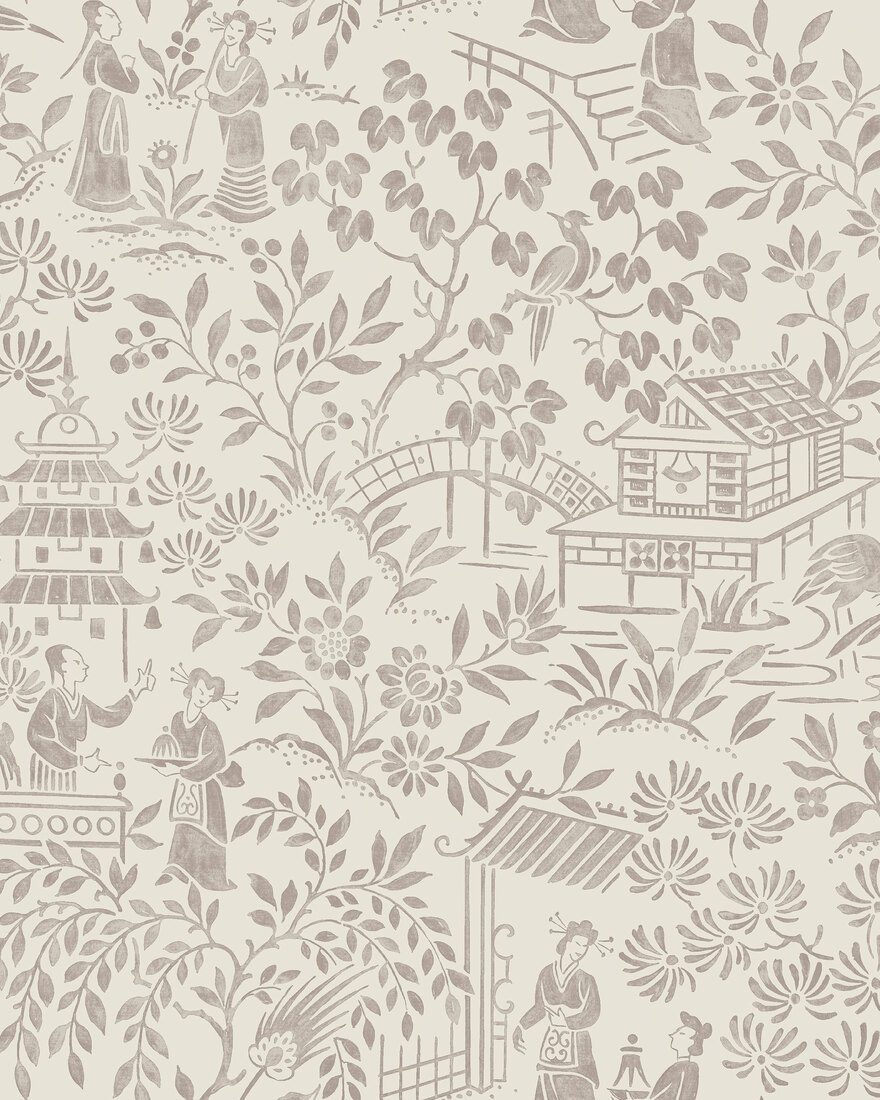 Tapet lavabil, Oriental Garden 4273, 5.3mp / rola - 2