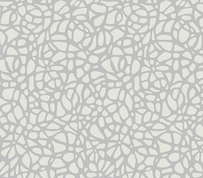 Tapet Pebble, Mist Silver Luxury Patterned, 1838 Wallcoverings, 5.3mp / rola - 1 | YEO