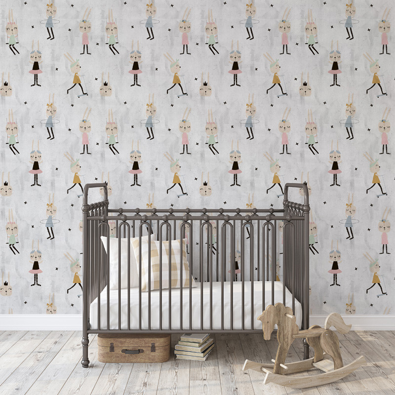 Tapet Rabbit Play, VLAdiLA - 2 | YEO