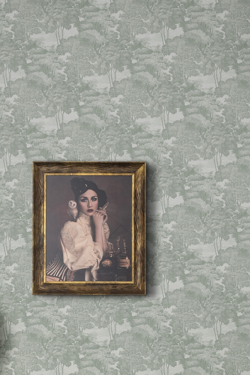 Tapet Saint Sebastian, Pistachio, Rebel Walls, 5 mp / rola - 3 | YEO