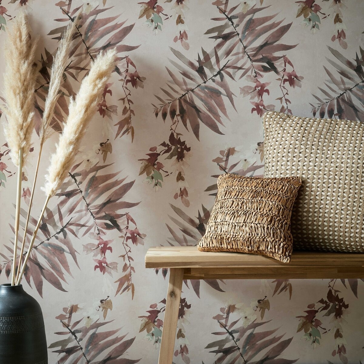 Tapet, Serenity, Dahlia Gold Luxury Tree, 1838 Wallcoverings, 7mp / rola