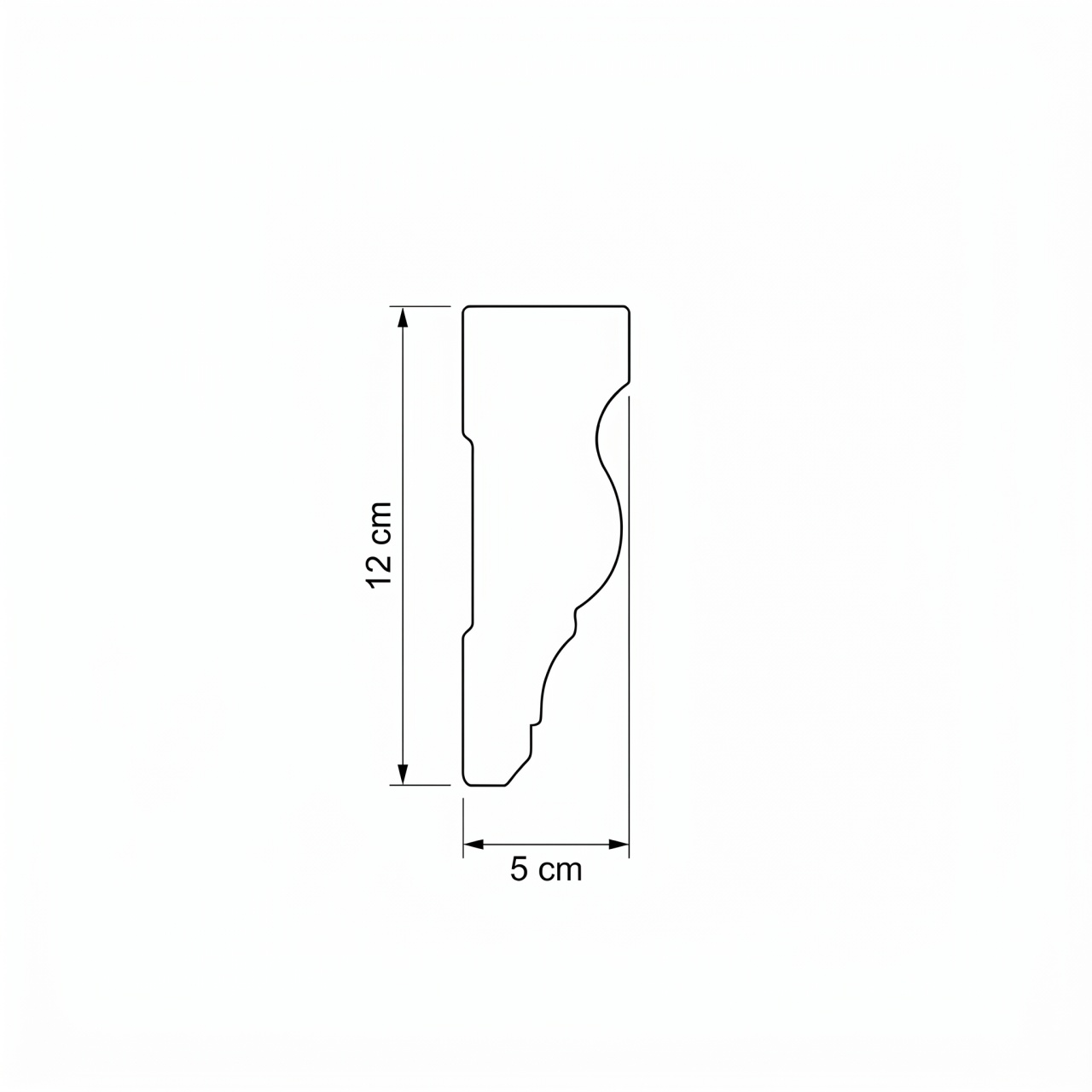 Ancadrament exterior AT09A-12x5x200cm - 2