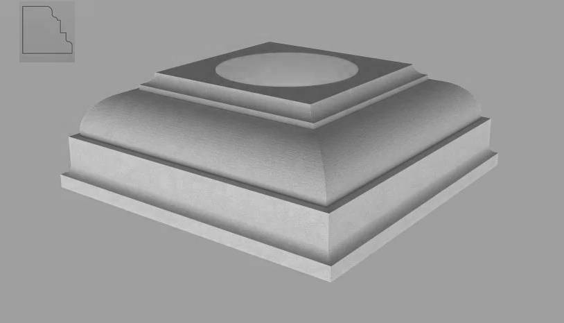 Baza coloana exterior DT03A-40x20x62cm