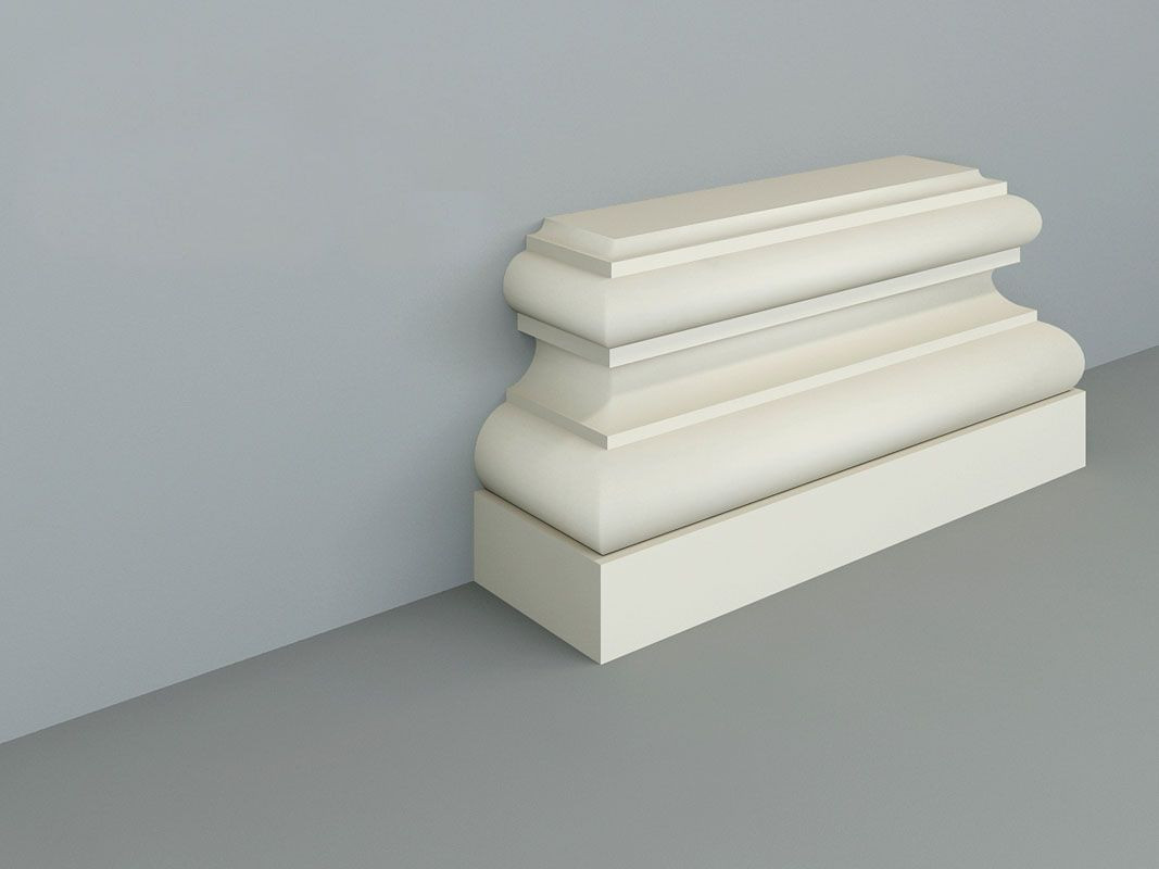 Baza pilastru decorativ de exterior MT01A_20 - 20x32x10 cm