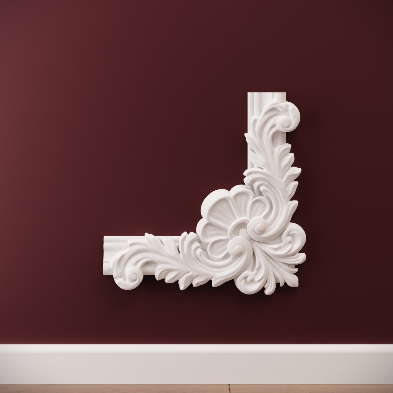 Chenar decorativ B19-3 - 26.8x26.8x3 cm