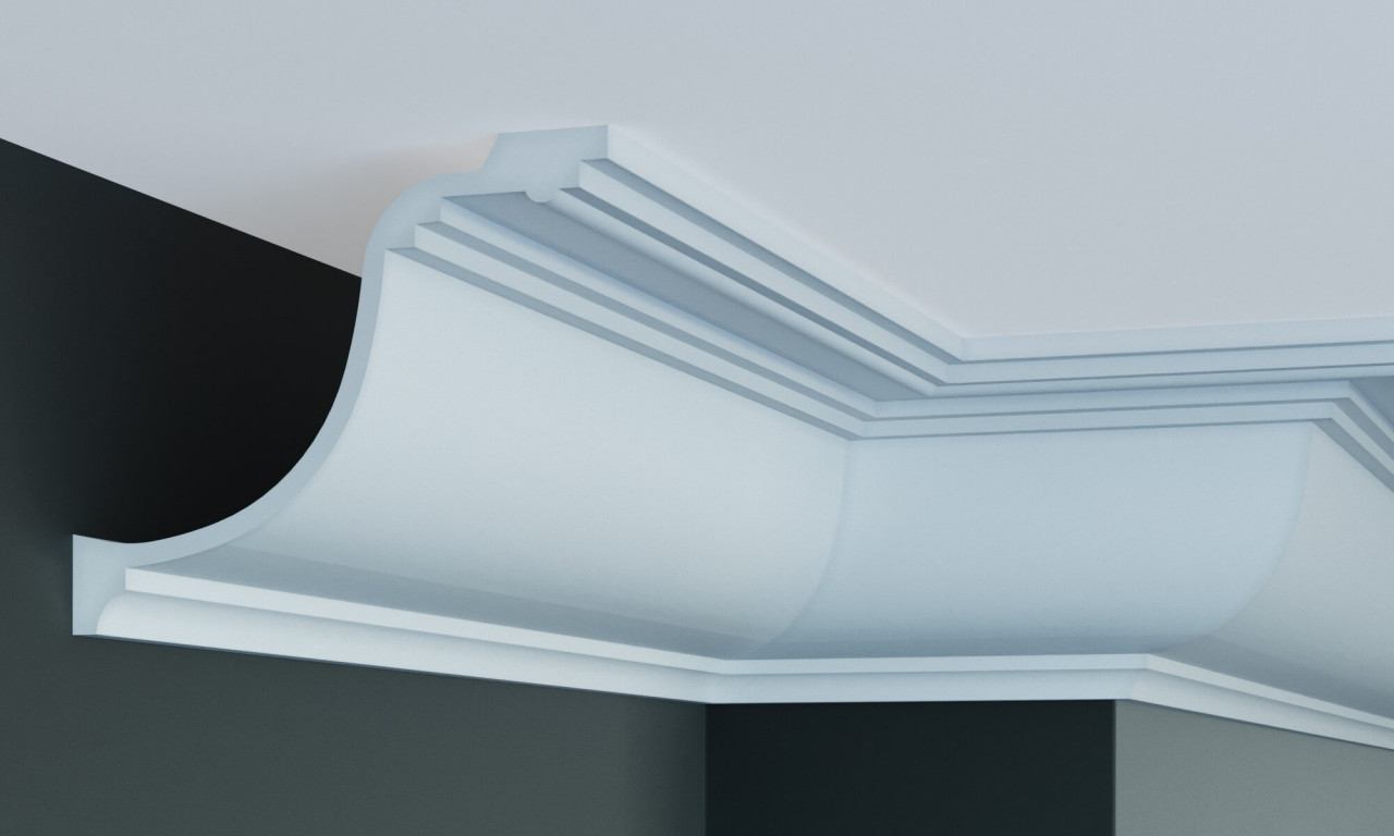 Cornisa decorativa P837 - 18.3x15.1x200 cm