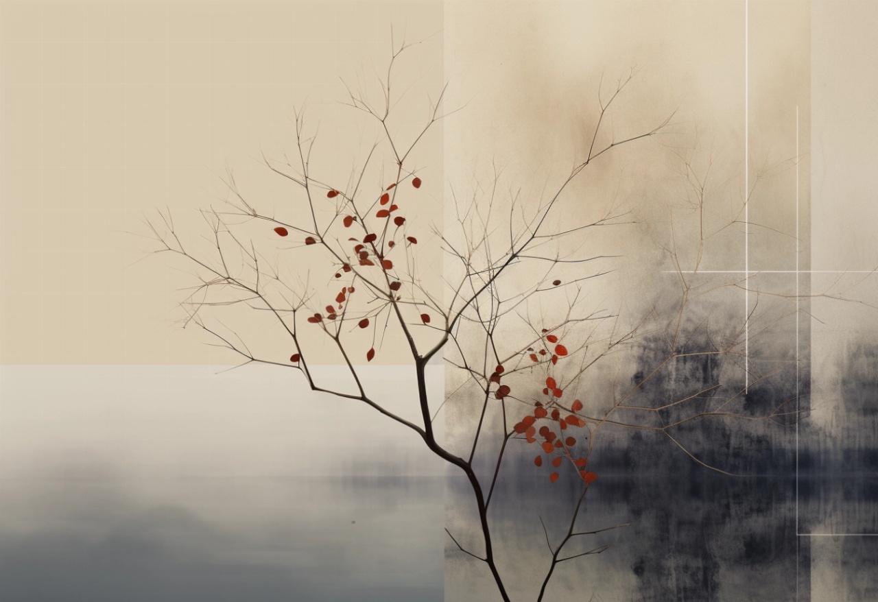 Fototapet Abstract Minimalisme Novembre Rêve MN103