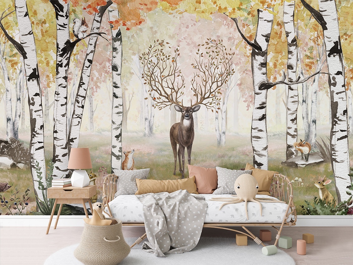Fototapet Amazing Antlers - Autumn, Kikki Belle - 3