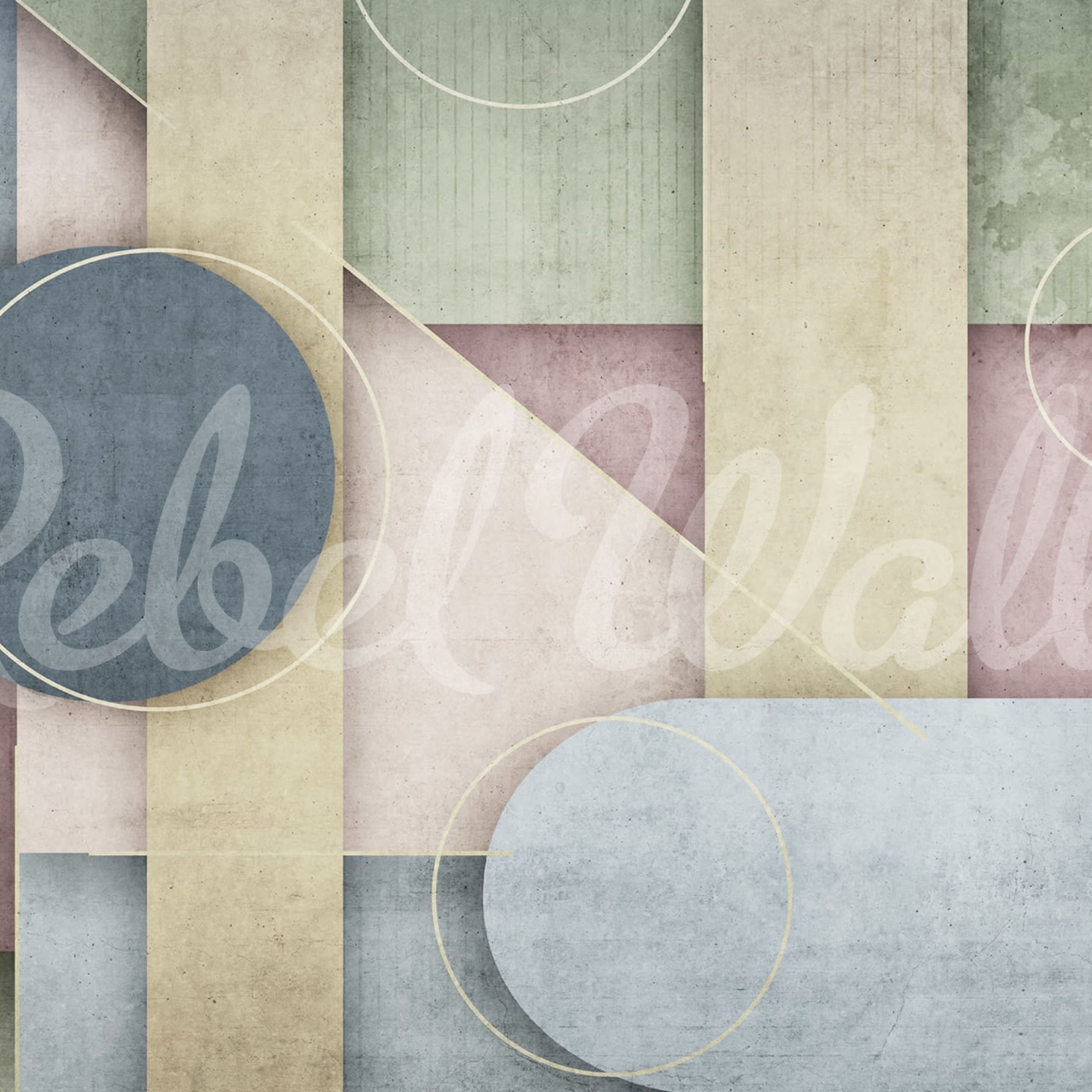 Fototapet, Arch Forms Pastel, Rebel Walls - 2
