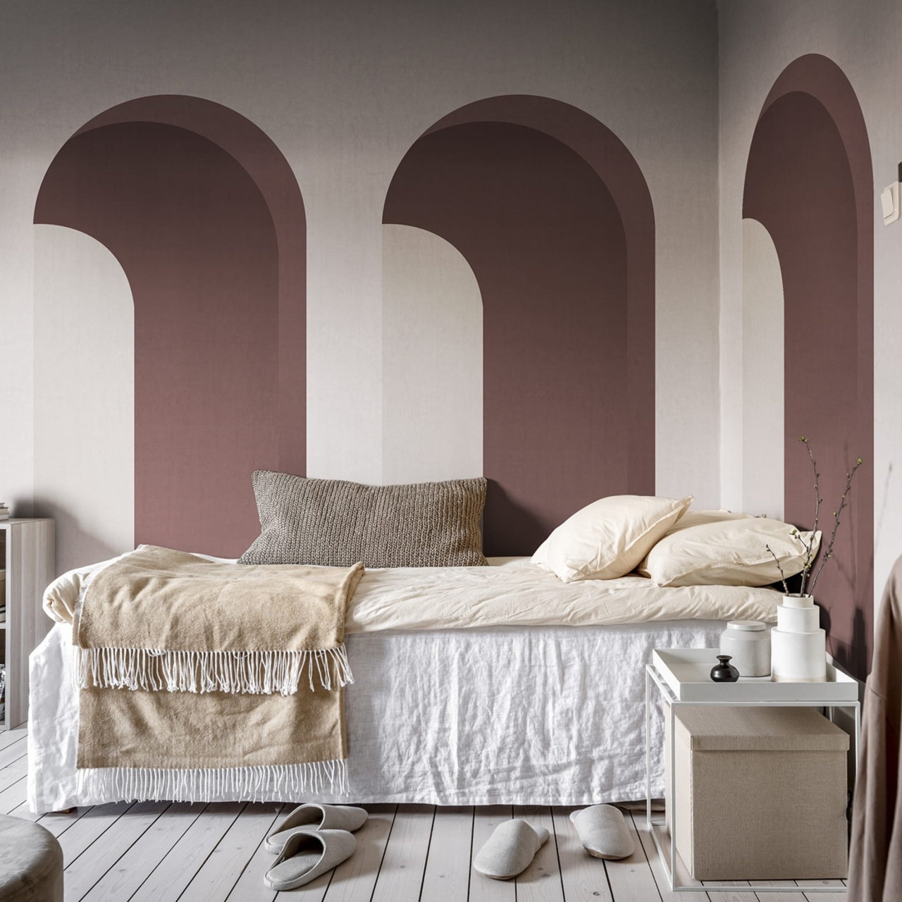 Fototapet, Arch, Pink, Rebel Walls - 3