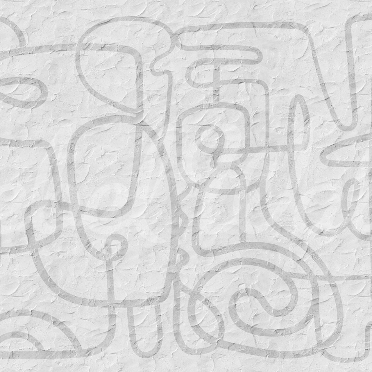 Fototapet, Artsy, Soft White, Rebel Walls - 2