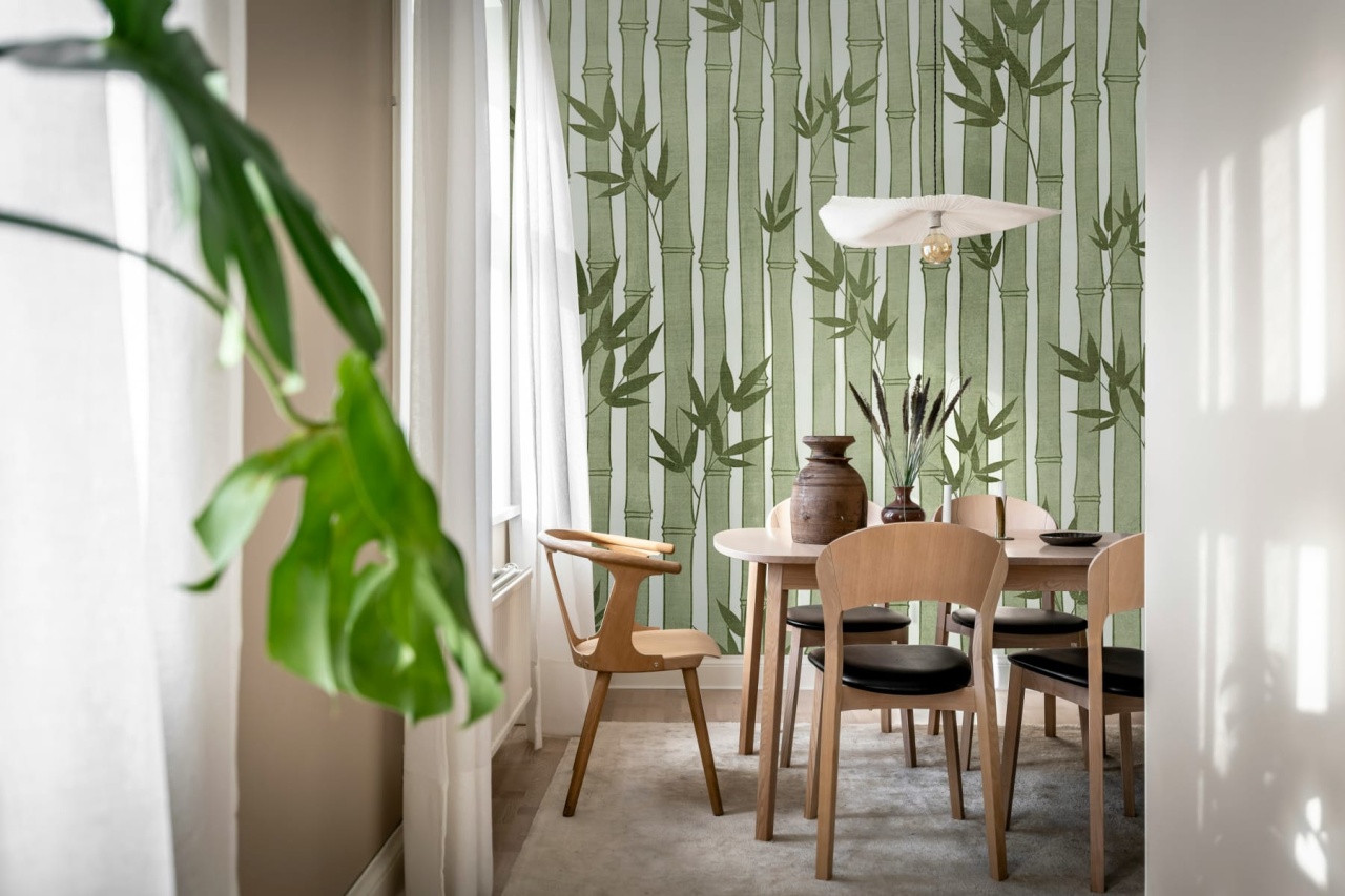 Fototapet, Bamboo Forest, Green, Rebel Walls - 3