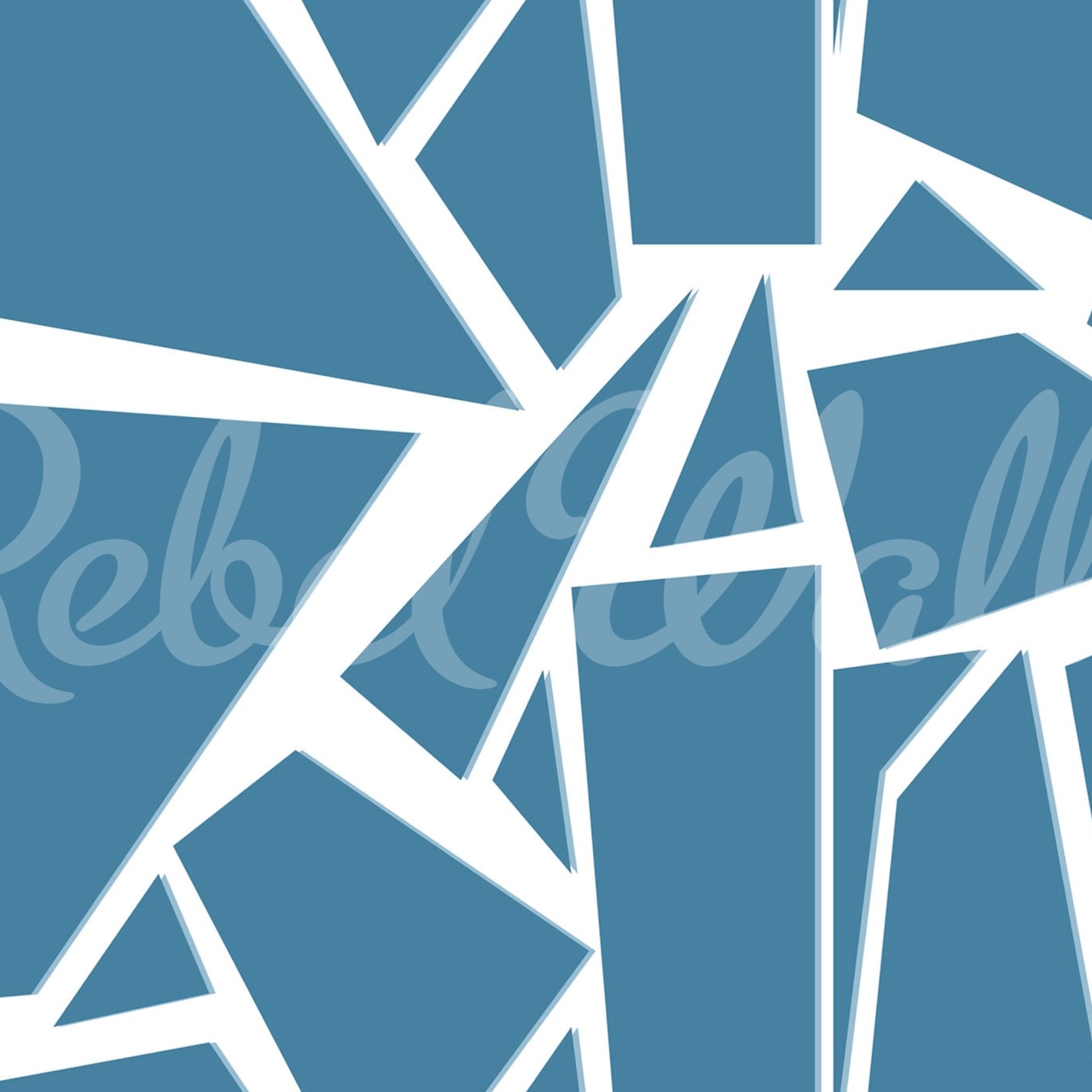 Fototapet, Bold Mosaic, Petrol, Rebel Walls - 2