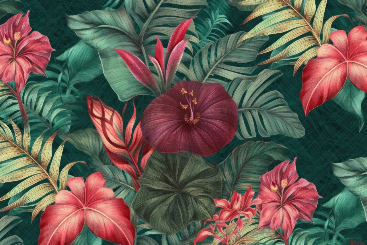 Fototapet Botanic Bosquet Monstere Rêve BM101