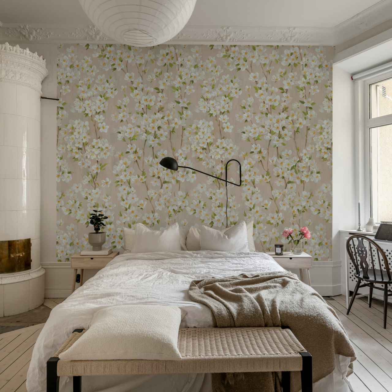 Fototapet, Cherry Blossom Tree, Pink, Rebel Walls - 3