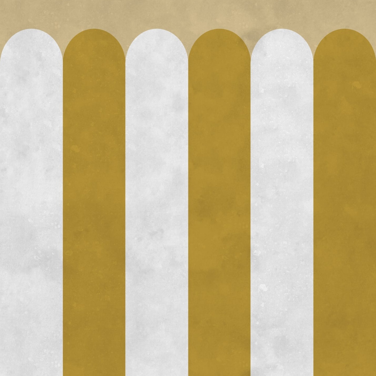 Fototapet, Circus Stripes, Mustard, Rebel Walls - 2